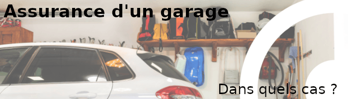 garage avec une voiture blanche