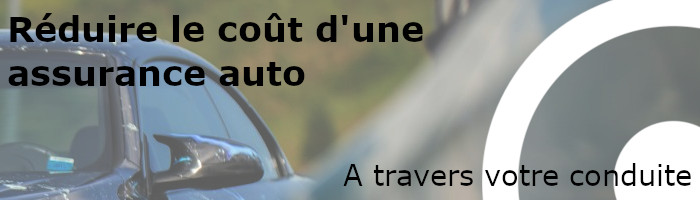 réduire votre assurance auto à travers votre conduite